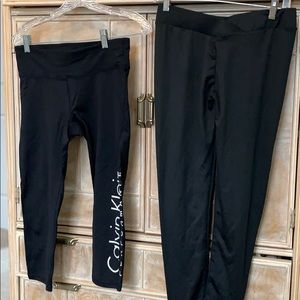 2 pairs of work out pants, smoke & pet free home